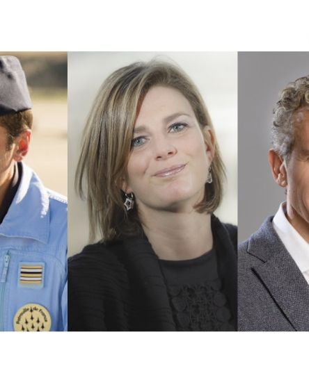 L Vanhée, R Nal et G Babinet en conf format TED