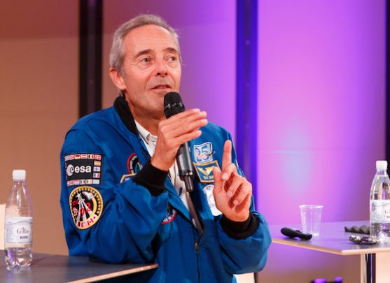 Jean-François Clervoy conférencier en coopérative