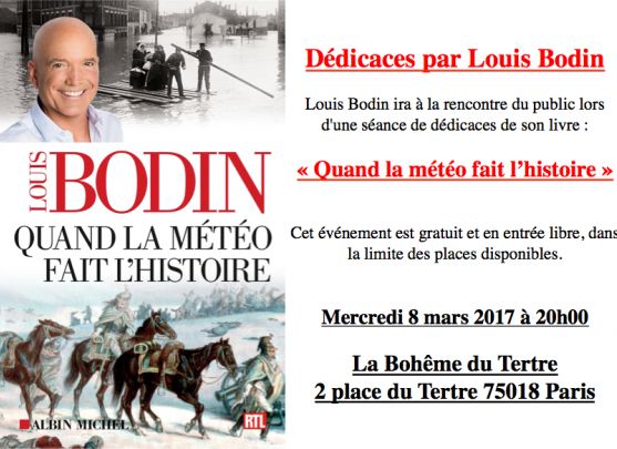 Séance de dédicaces par Louis Bodin