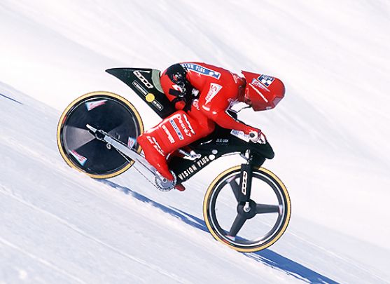 Descente de piste et de nuit par E Barone