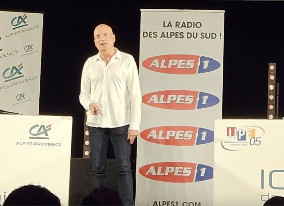 Louis Bodin conférencier UPE05 / Crédit Agricole