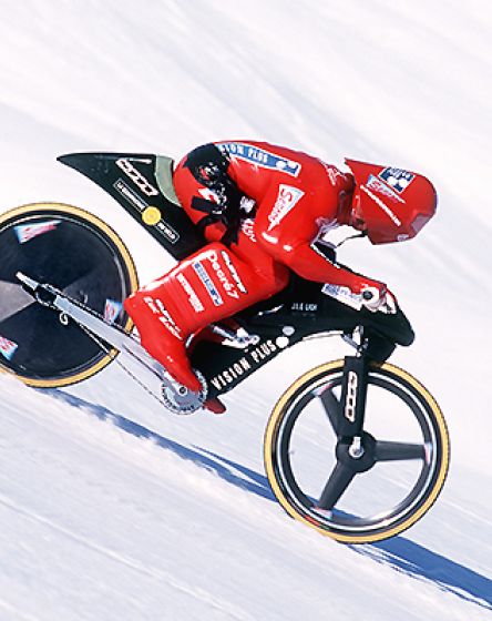 Descente de piste et de nuit par E Barone