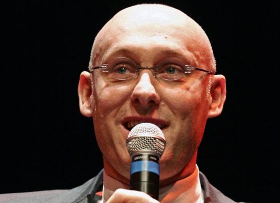 Bernard Laporte en conférence à Marseille