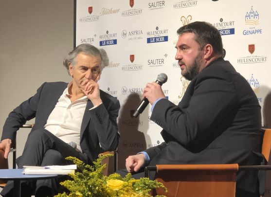 BHL conférencier Festival d'Hulencourt