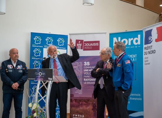 Inauguration d'Orionis, planétarium du Douaisis