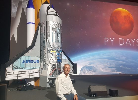 Jean-François Clervoy conférencier pour Airbus