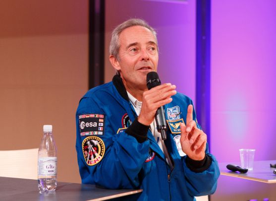 Jean-François Clervoy conférencier Crédit Agricole