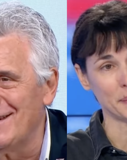 Claude Onesta et Églantine Éméyé chez Orange