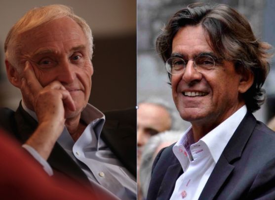 L Ferry et JM Sylvestre à la CCI Aisne