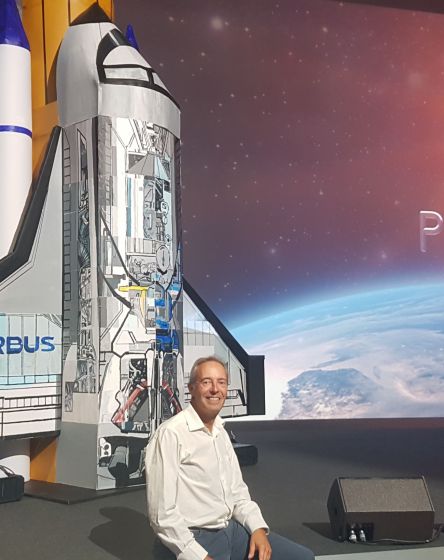 Jean-François Clervoy conférencier pour Airbus