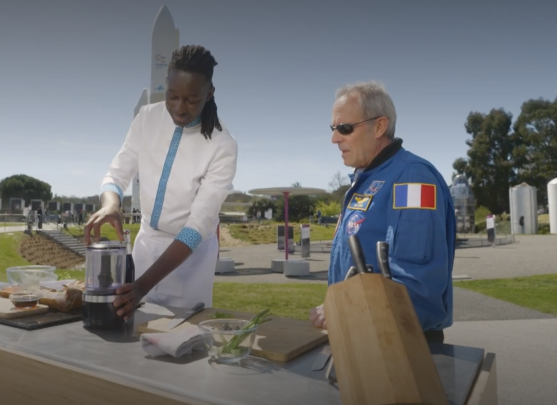 "Cuisine ouverte" Mory Sacko & JF Clervoy /France3