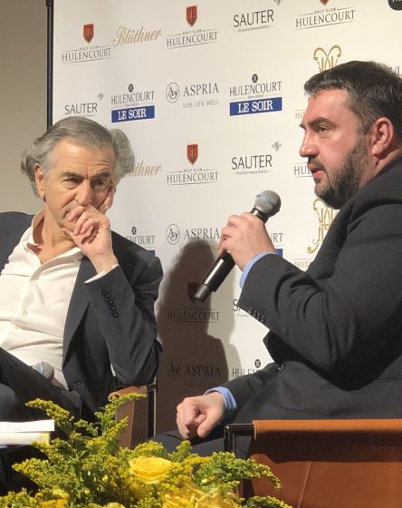 BHL conférencier Festival d'Hulencourt