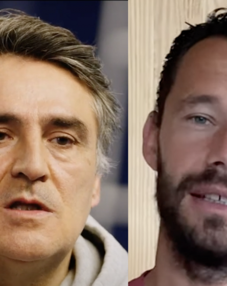 Stéphane Houdet et Michaël Llodra / Training