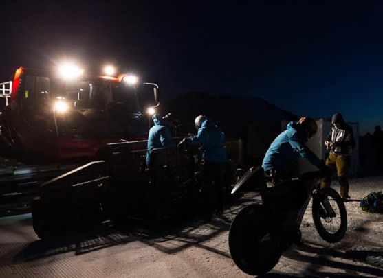 Performance Eclair d'Eric Barone ce soir à Vars