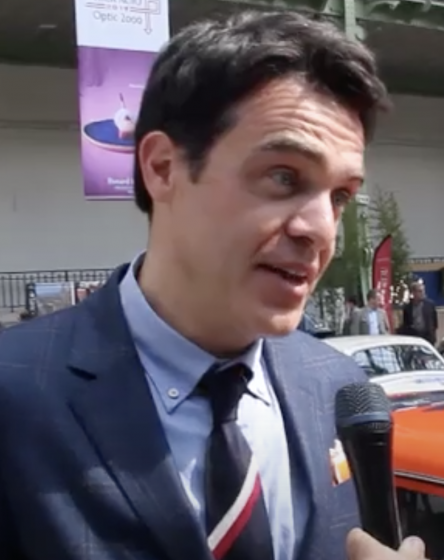 Grégory Galiffi en tournage / Groupe Automobile