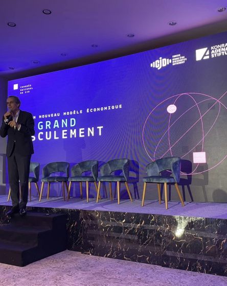 Philippe Dessertine au CJD Tunisie