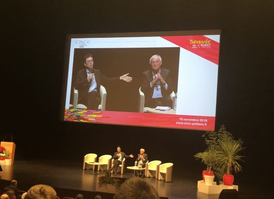 JM Sylvestre et N Bouzou conférenciers à Poitiers