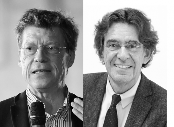 Luc Ferry et Laurent Alexandre en conférence/ club