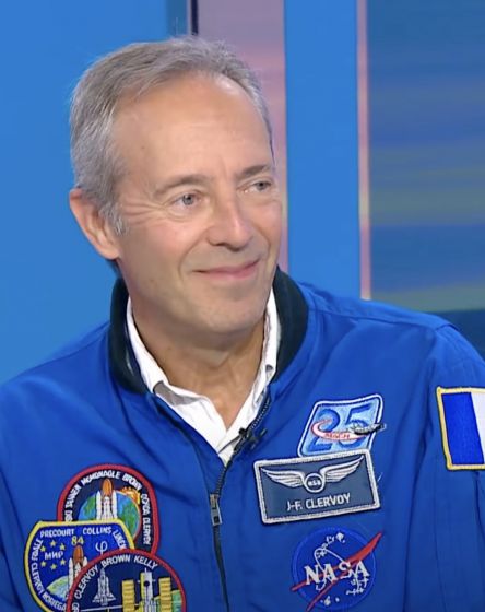 Jean-François Clervoy en conférence / labo pharma