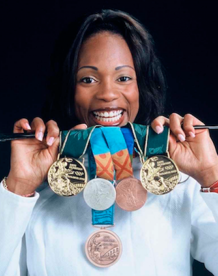 Laura Flessel conférencière Groupe la Poste